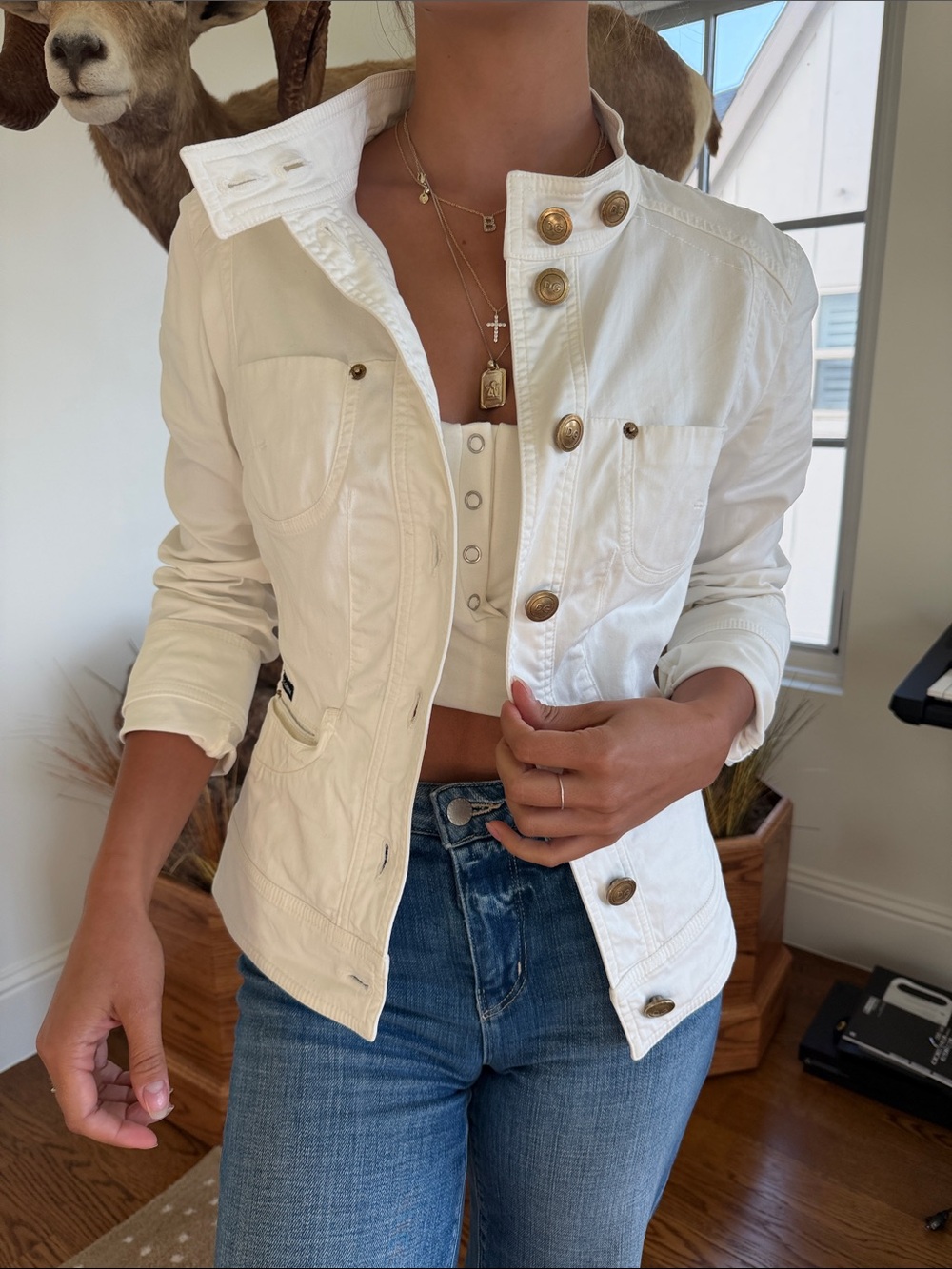 Vintage 90s Dolce & Gabbana Jacket, size 42/S